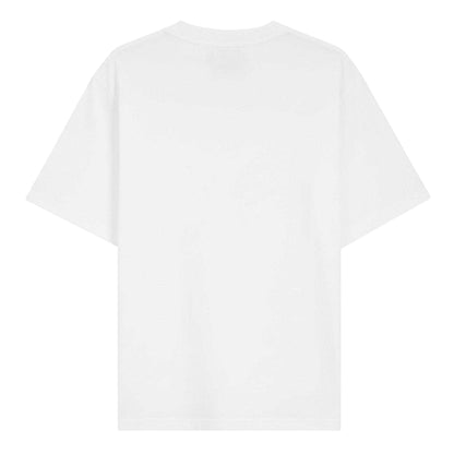 White - Back - Hugo Mens Nieros Logo Regular Short-Sleeved T-Shirt