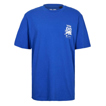 Medium Blue - Front - Hugo Mens Vcarb Regular T-Shirt