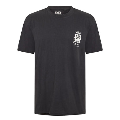 Black - Front - Hugo Mens Vcarb Regular T-Shirt