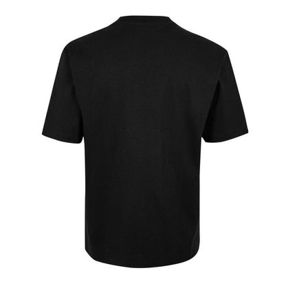 Black - Back - Hugo Mens Logo Regular T-Shirt