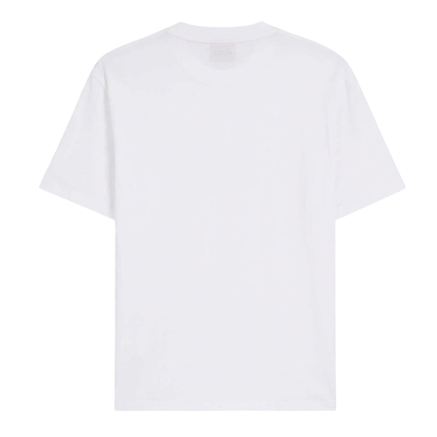 White - Back - Hugo Mens Dalentin Origami Cotton Regular T-Shirt