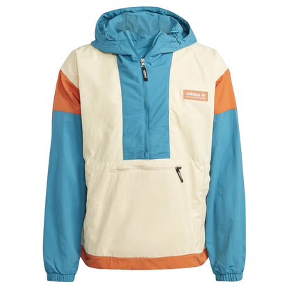 Sand - Front - Adidas Mens Adventure Premium Windbreaker