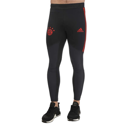 Grey - Front - Adidas Mens Condivo Pro FC Bayern Munich Jogging Bottoms