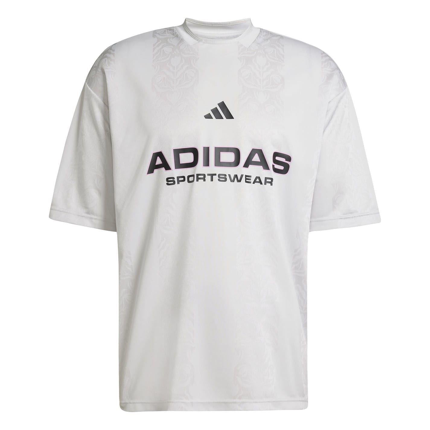 Grey-Black - Front - Adidas Womens-Ladies Common Goal T-Shirt