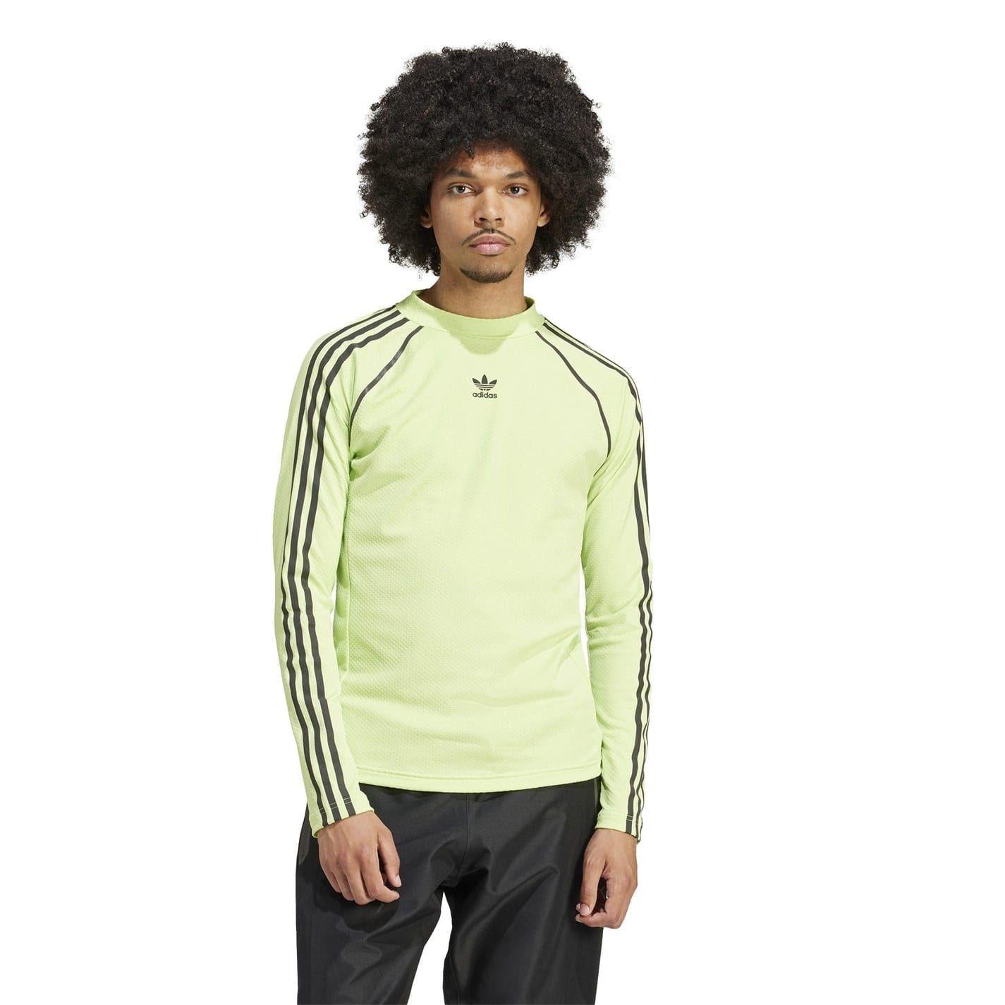 Green - Lifestyle - Adidas Mens Compression Raglan T-Shirt