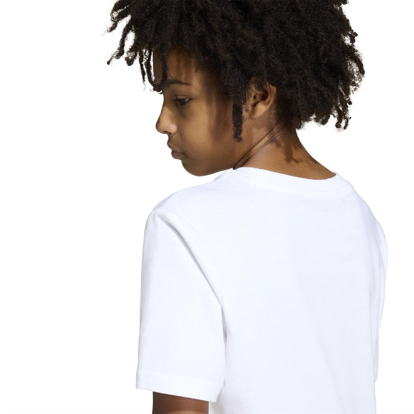White - Lifestyle - Adidas Childrens-Kids Messi Icon T-Shirt