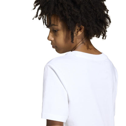 White - Lifestyle - Adidas Childrens-Kids Messi Icon T-Shirt