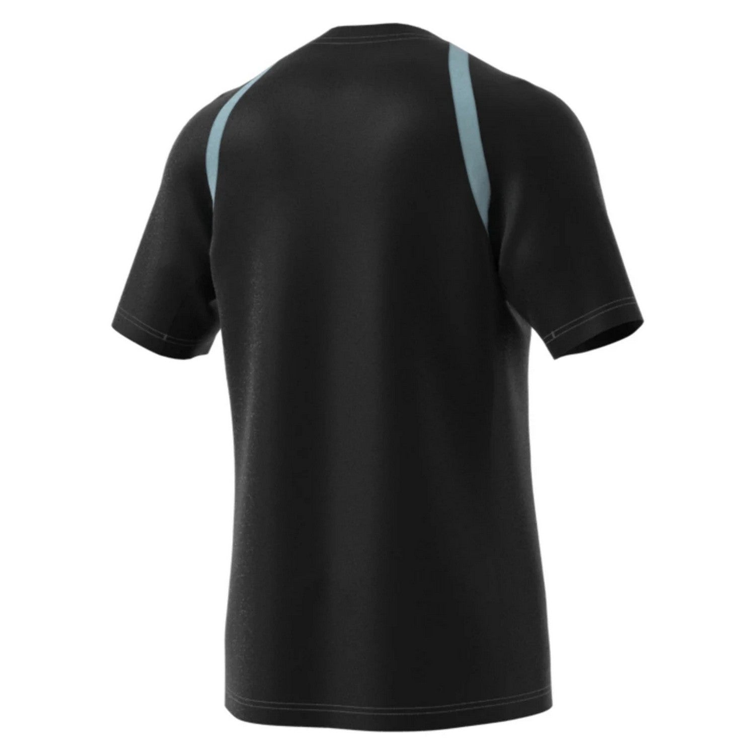 Black - Back - Adidas Womens-Ladies 22 Short-Sleeved Referee Jersey
