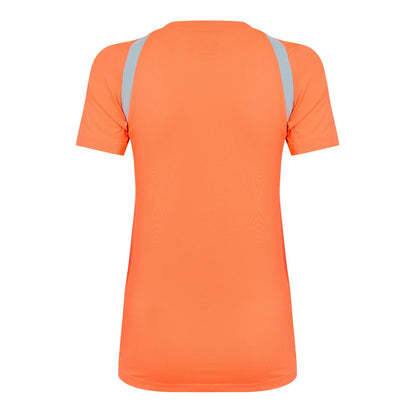 Solar Red - Back - Adidas Womens-Ladies 22 Short-Sleeved Referee Jersey