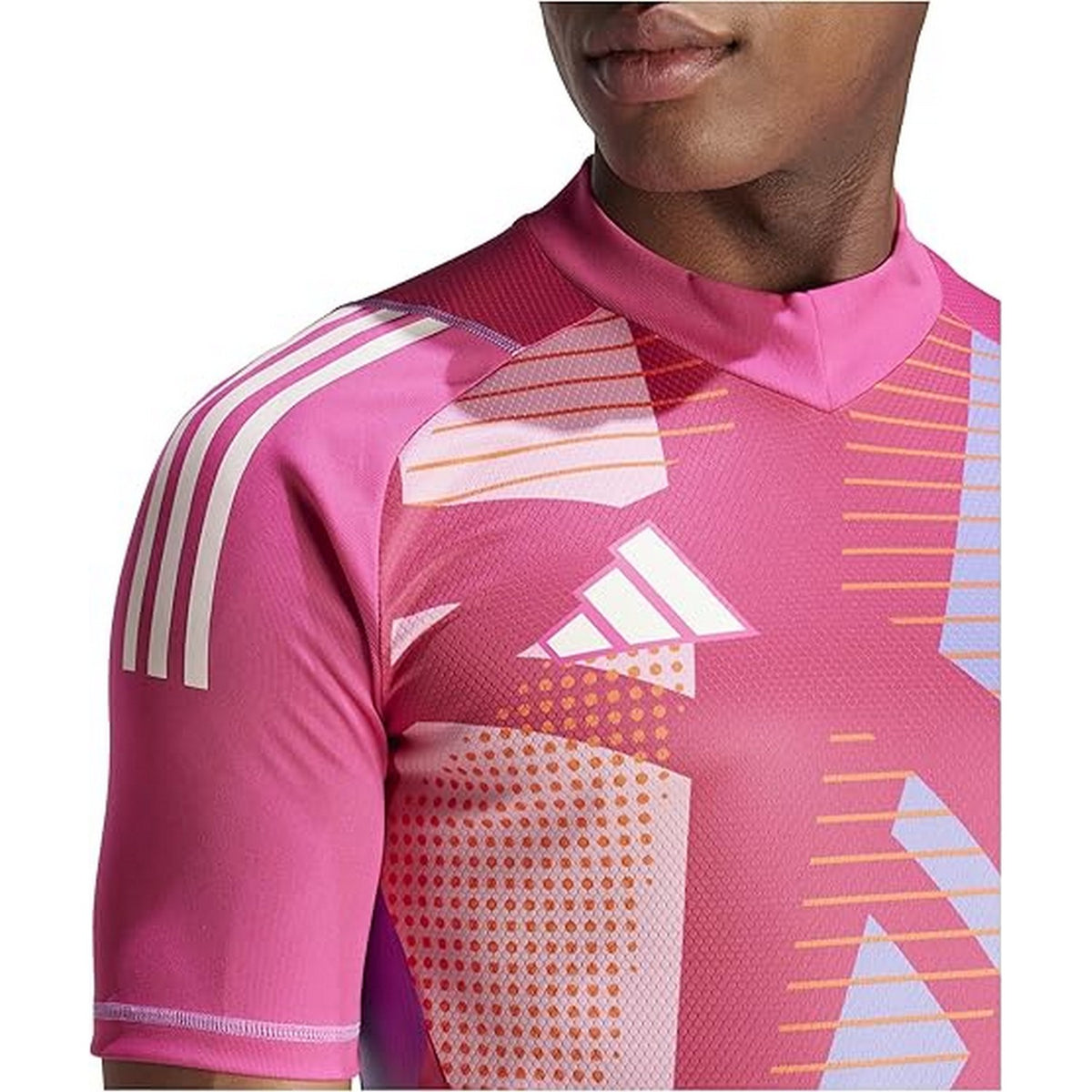 Magenta - Lifestyle - Adidas Womens-Ladies Tiro 24 Pro T-Shirt