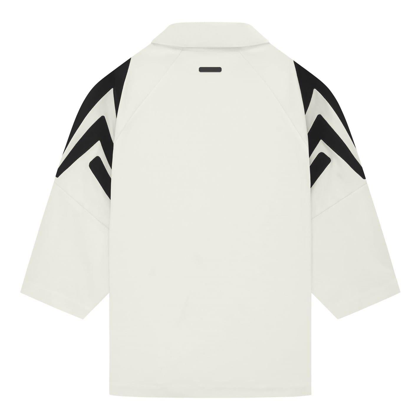 Cream - Back - Adidas Mens Fear of God Athletics 3-4 Sleeve Jersey