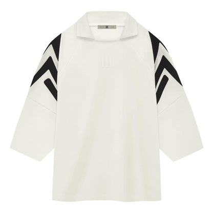 Cream - Front - Adidas Mens Fear of God Athletics 3-4 Sleeve Jersey