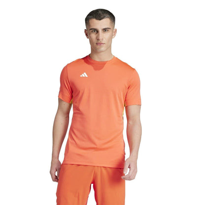 Bright Red - Side - Adidas Mens Freelift T-Shirt