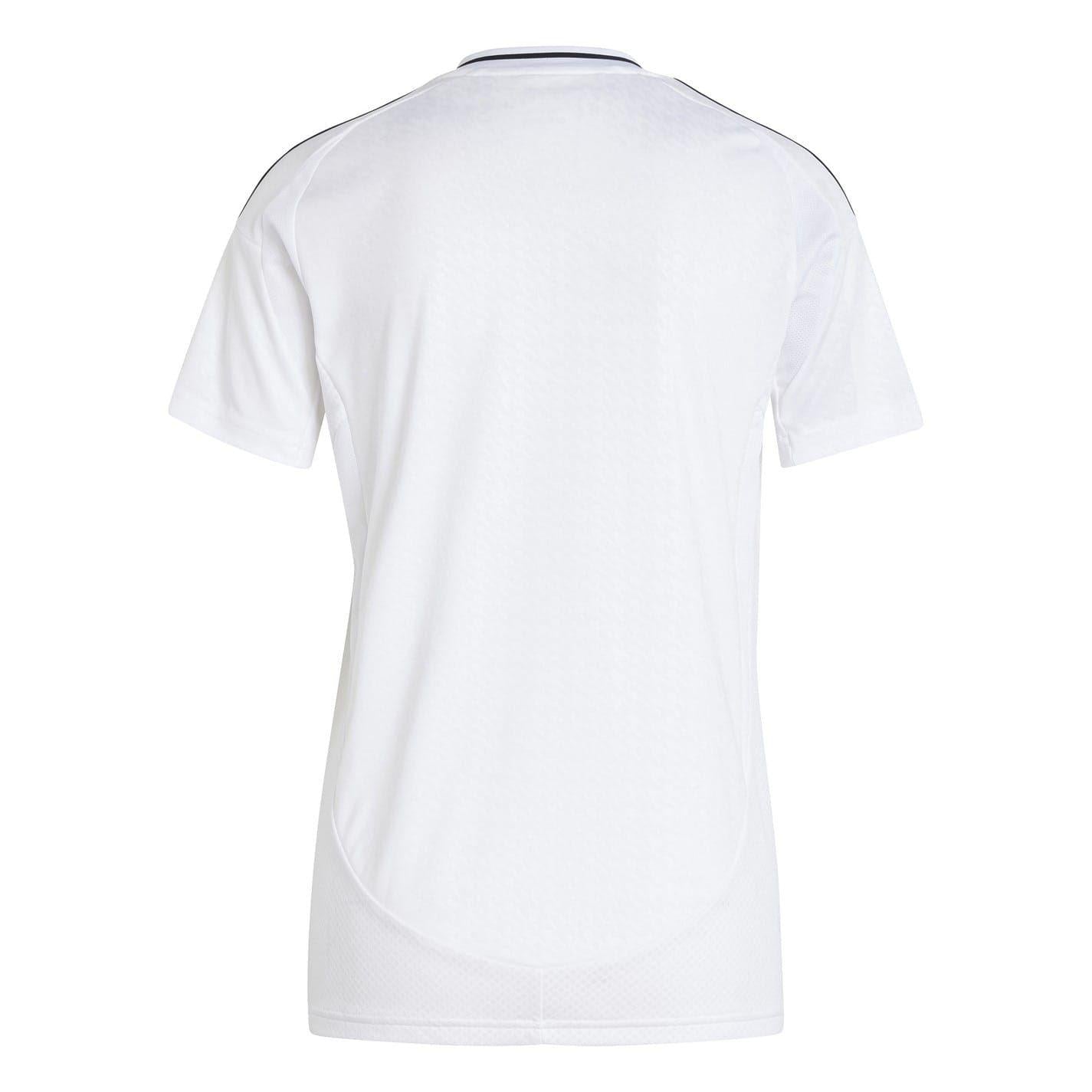 White - Back - Adidas Mens 24-25 Real Madrid CF Home Jersey