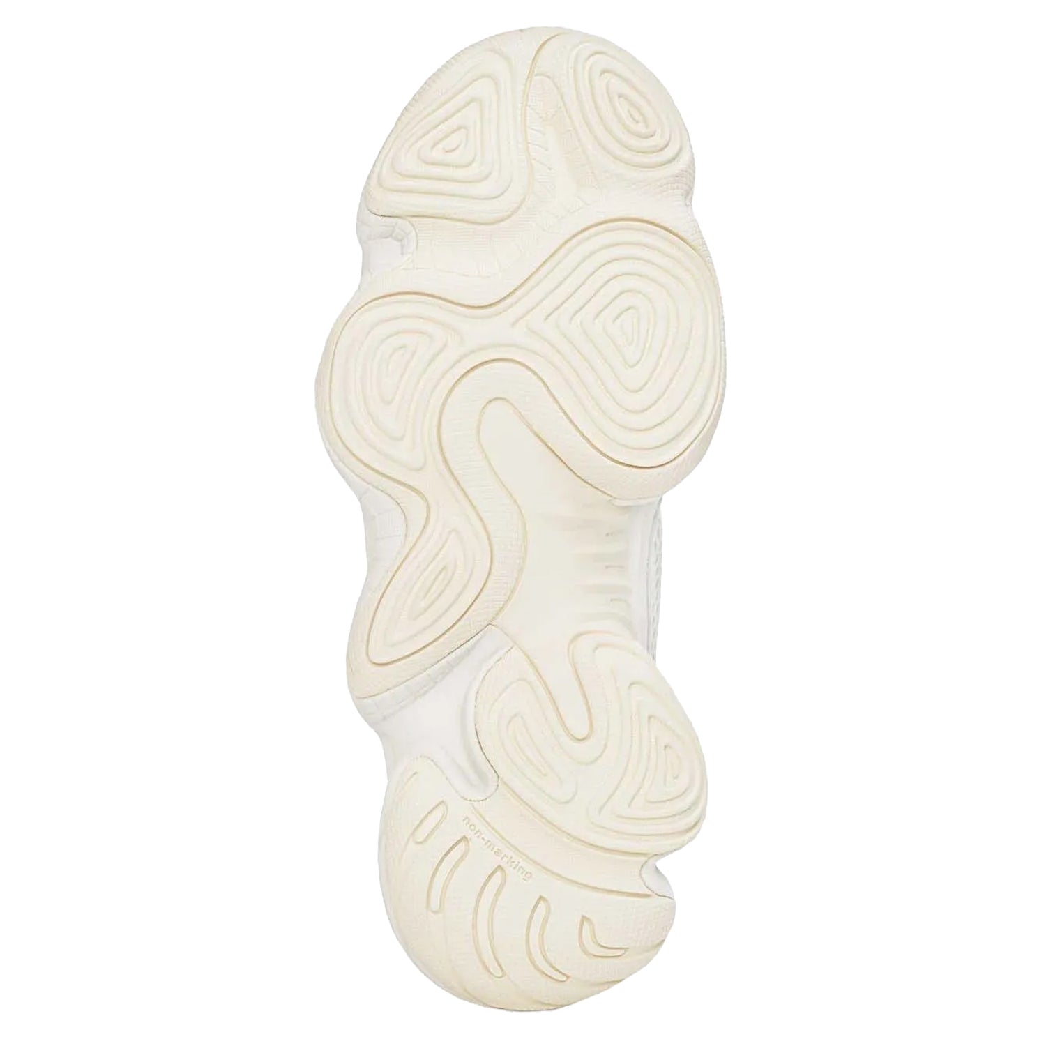 White - Lifestyle - Yeezy Unisex Adult 500 Leather Trainers