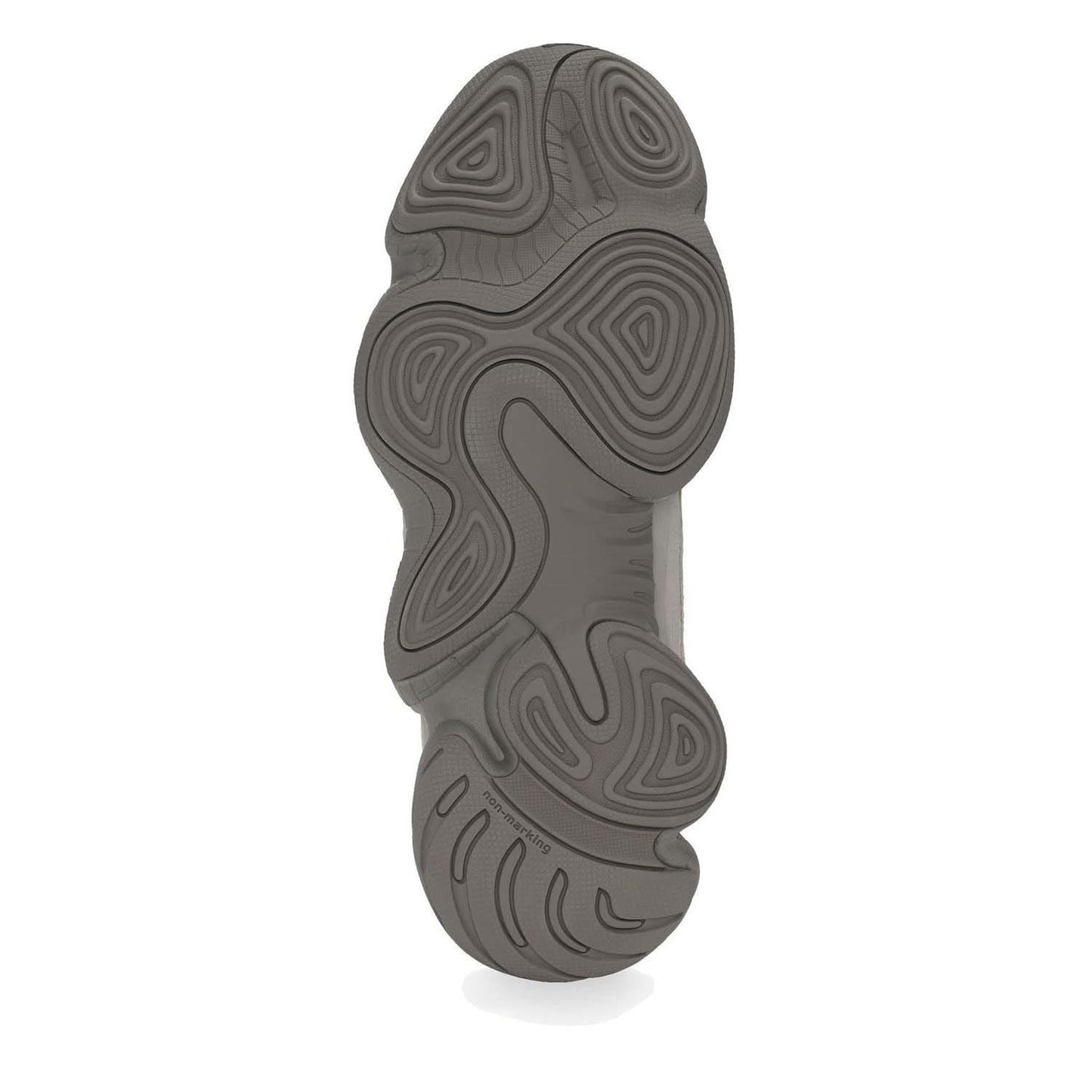 Ash Grey - Lifestyle - Yeezy Unisex Adult 500 Leather Trainers