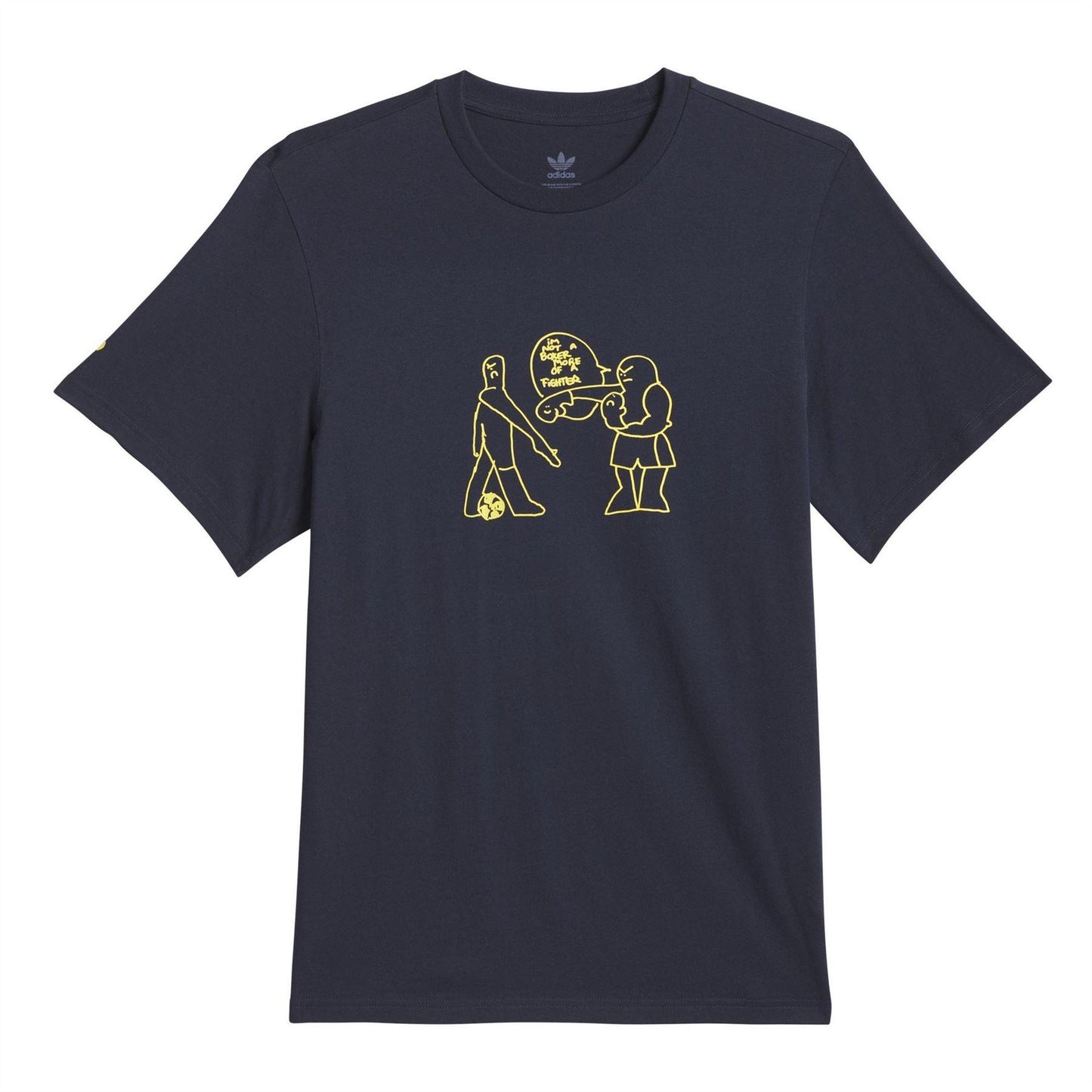 Legend Ink - Front - Adidas Mens Shmoofoil Fighter T-Shirt