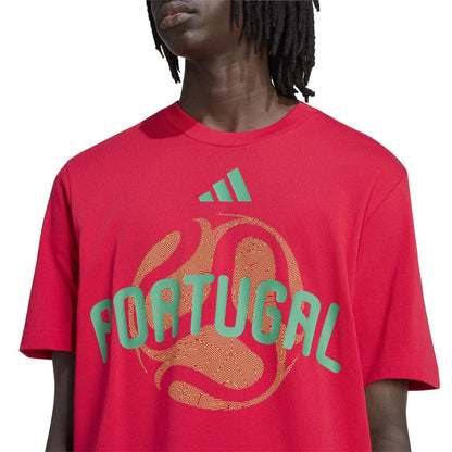 Bold Red - Lifestyle - Adidas Mens Portugal FIFA World Cup 26 T-Shirt