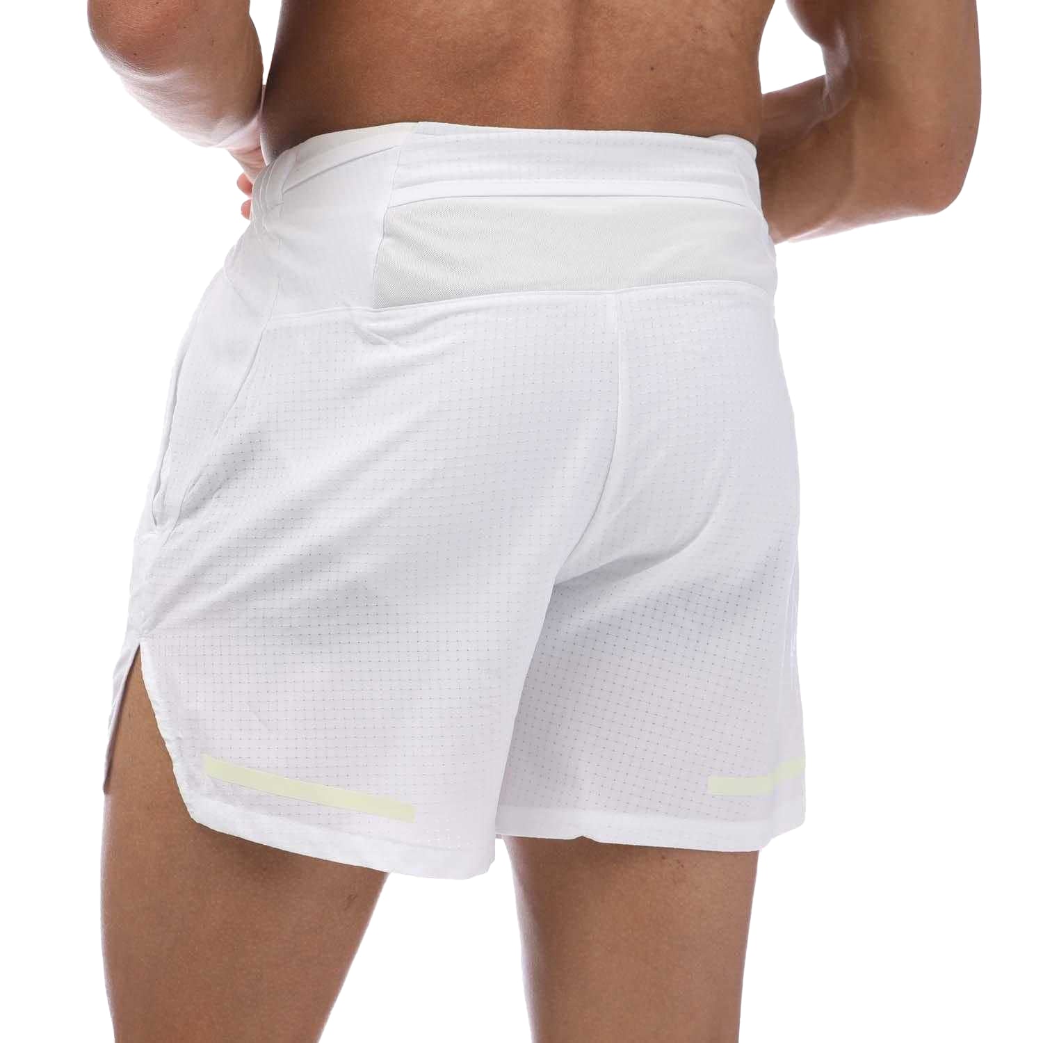 White - Back - Adidas Mens X-City Reflect At Night Shorts