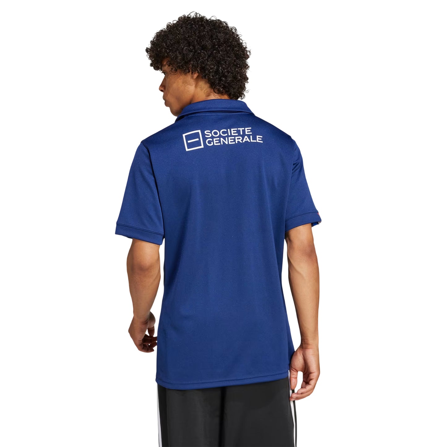 Dark Blue - Back - Adidas Mens France FFR Home Jersey