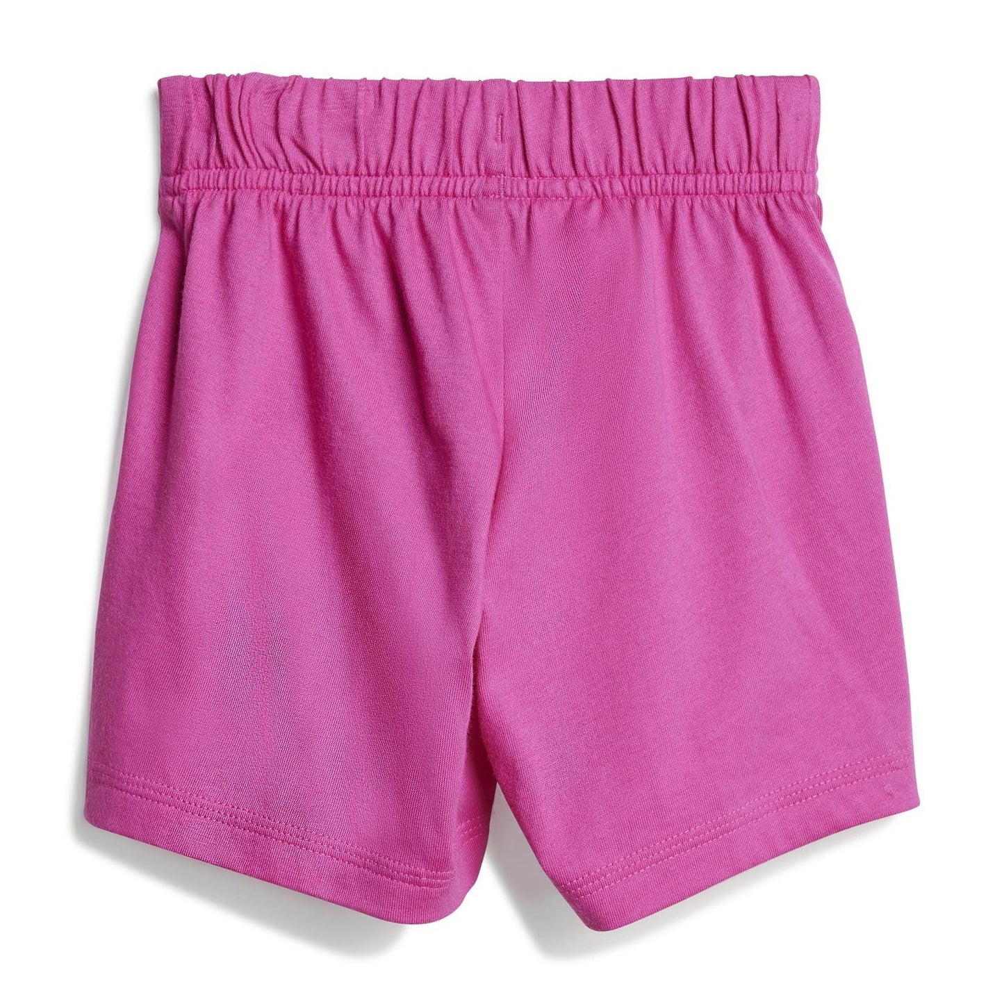 Pink-White - Side - Adidas Baby Essentials T-Shirt & Shorts Set