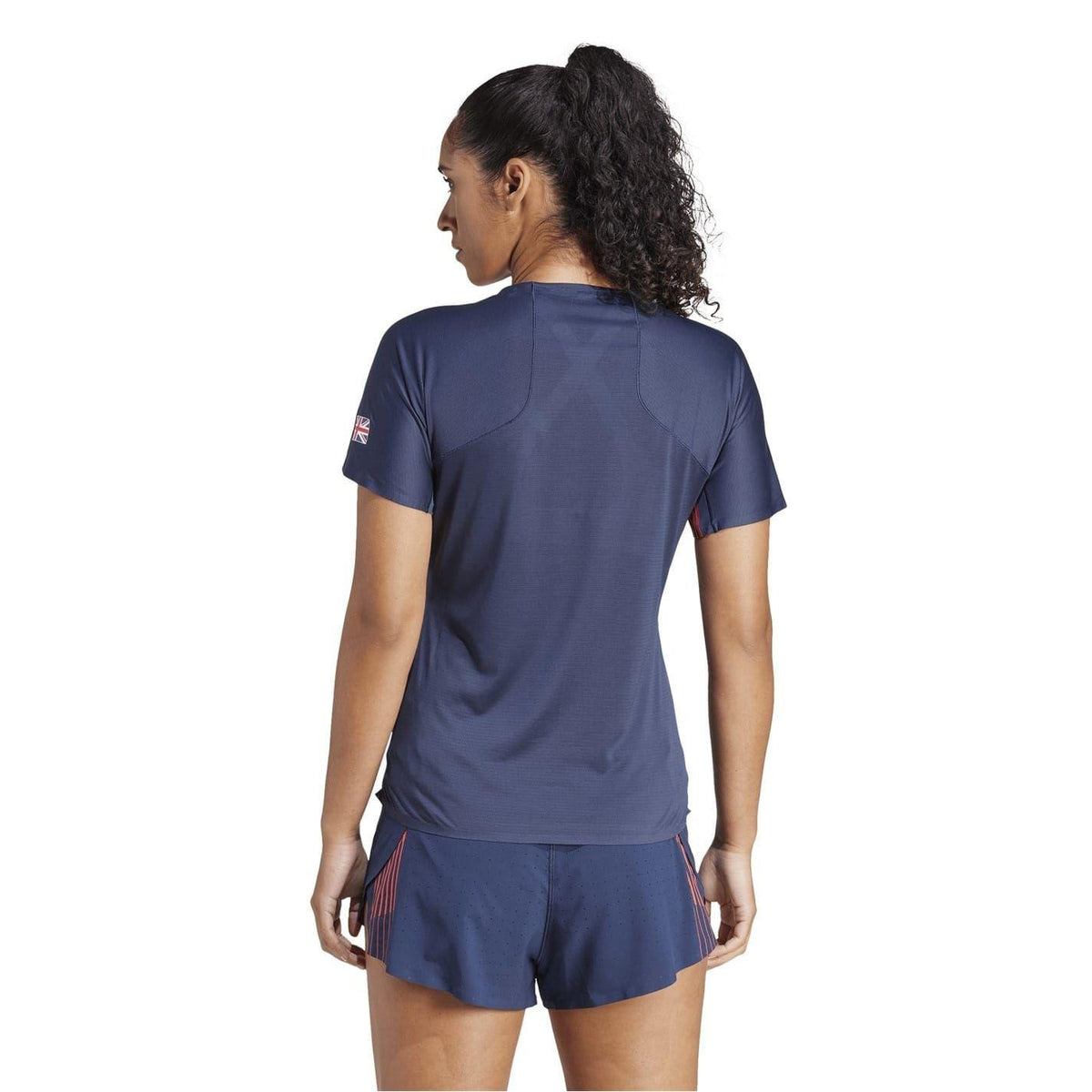 Legend Ink - Back - Adidas Womens-Ladies Adizero Team GB T-Shirt