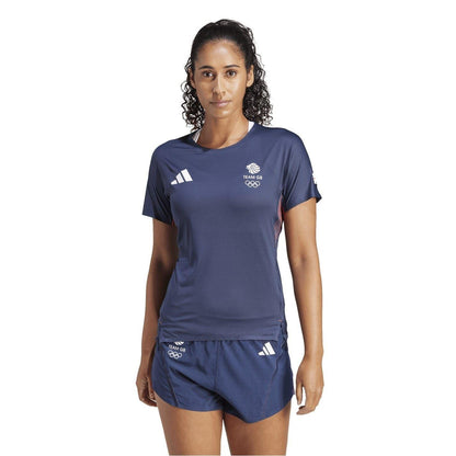 Legend Ink - Lifestyle - Adidas Womens-Ladies Adizero Team GB T-Shirt