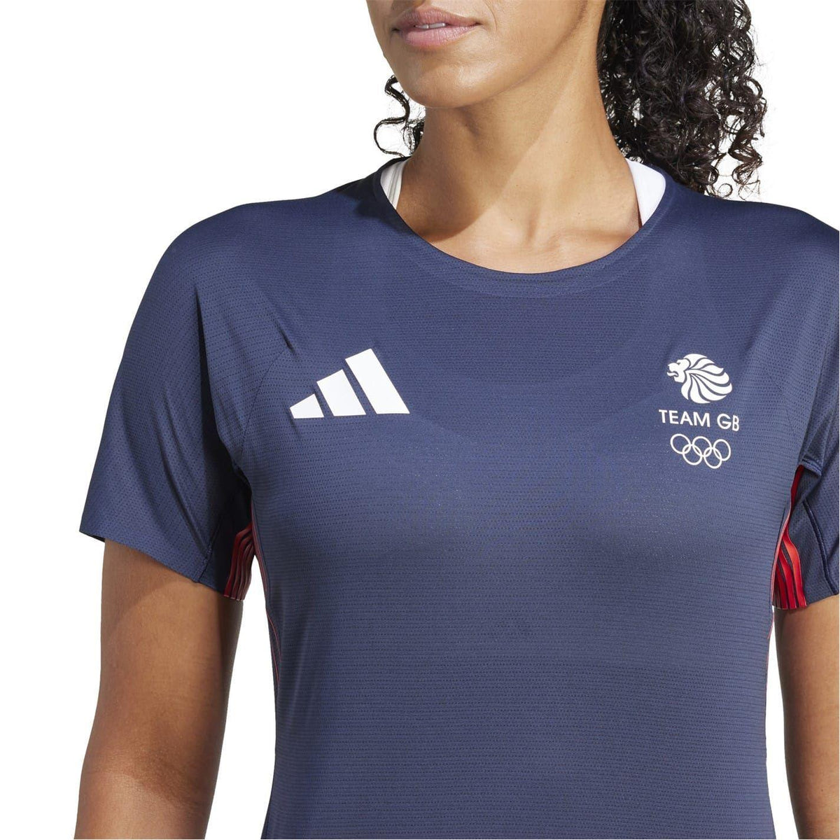 Legend Ink - Pack Shot - Adidas Womens-Ladies Adizero Team GB T-Shirt