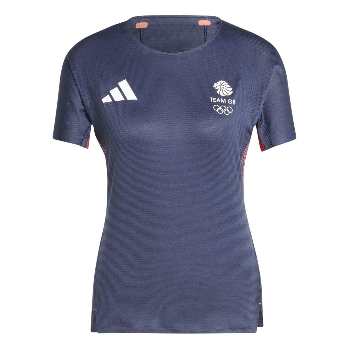 Legend Ink - Front - Adidas Womens-Ladies Adizero Team GB T-Shirt