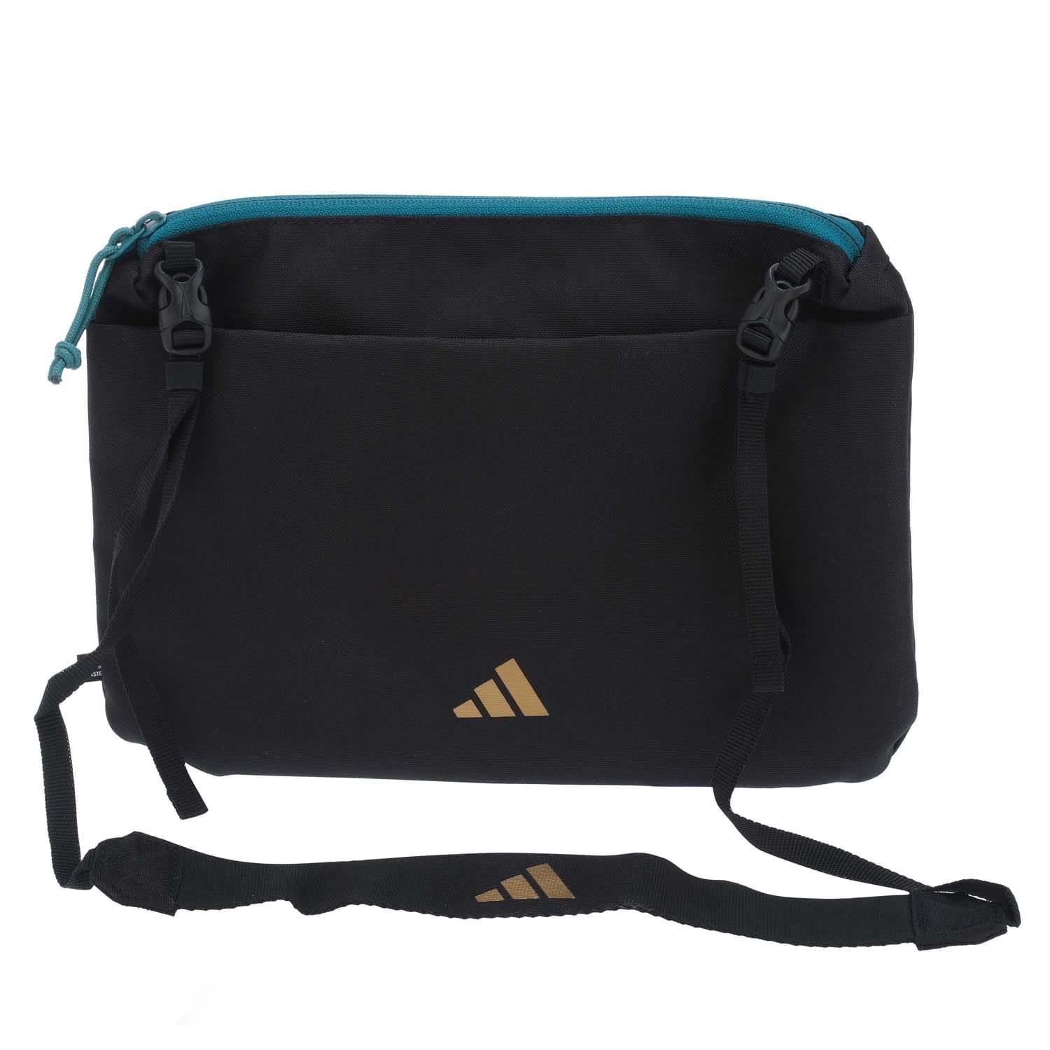 Black-Gold - Back - Adidas Germany Sacoche Crossbody Bag