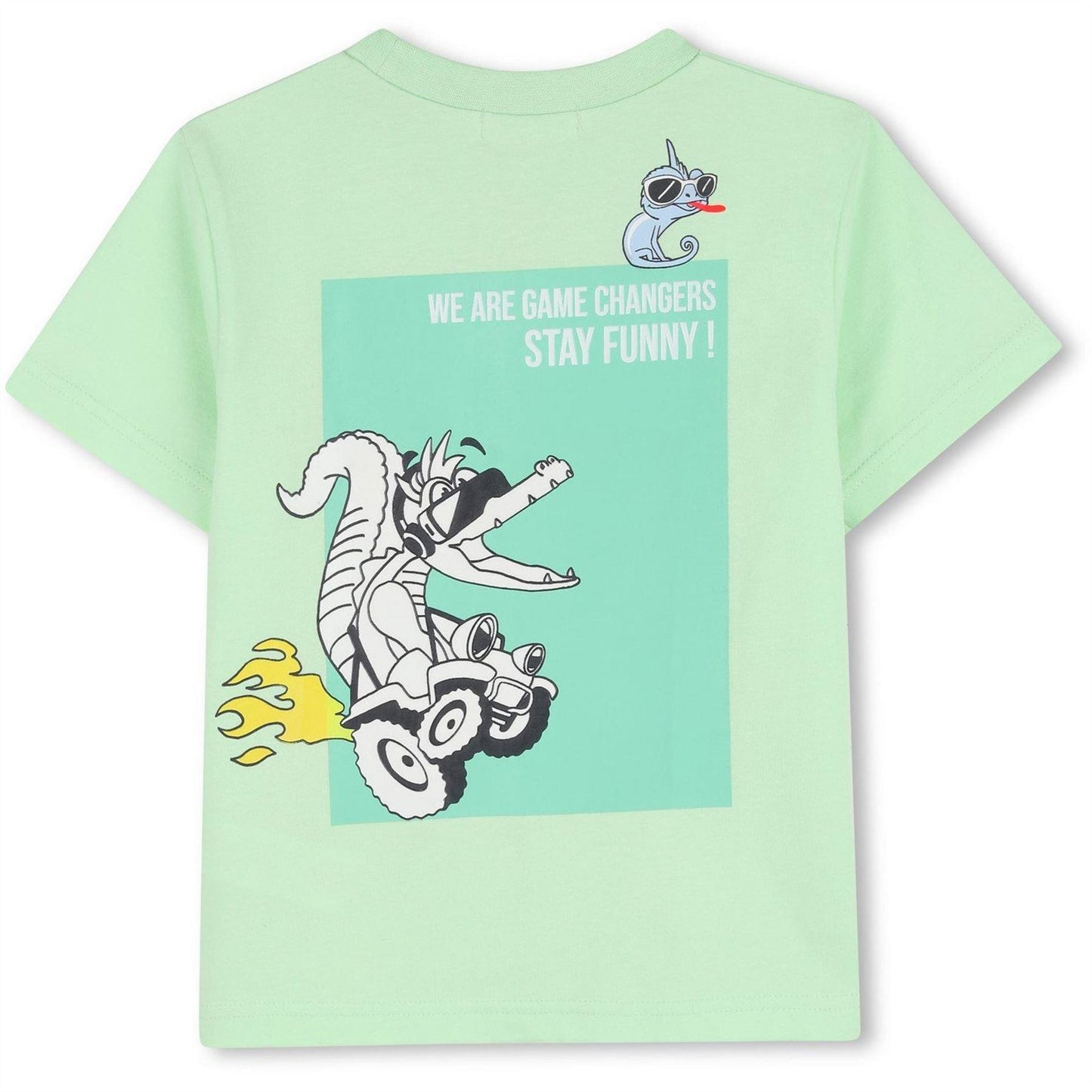 Light Green - Back - Billieblush Childrens-Kids Stay Cool T-Shirt