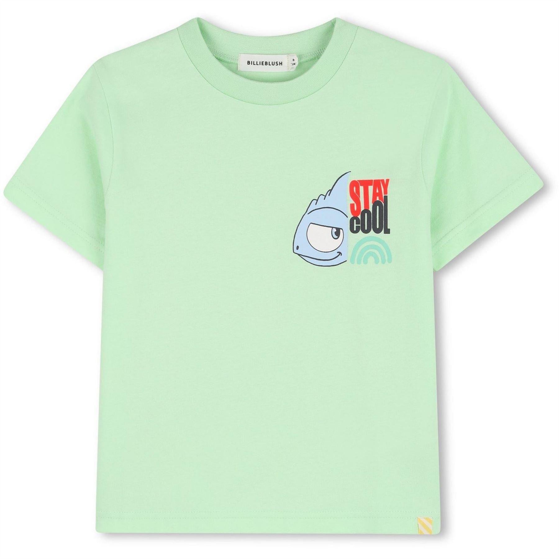 Light Green - Front - Billieblush Childrens-Kids Stay Cool T-Shirt