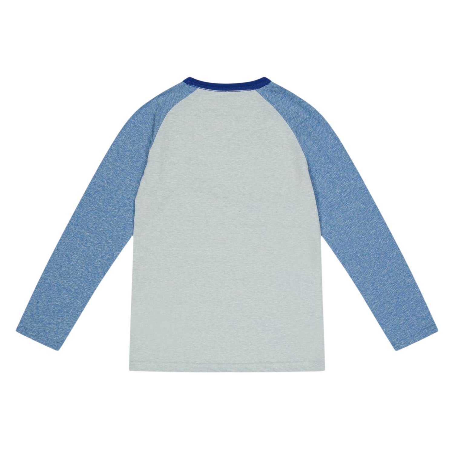 Blue - Back - Farah Childrens-Kids Raglan Baseball T-Shirt