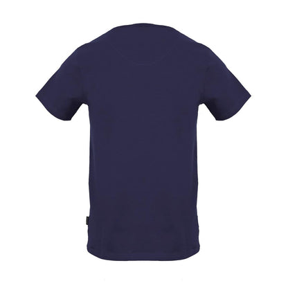 Navy - Back - Aquascutum Mens Logo T-Shirt