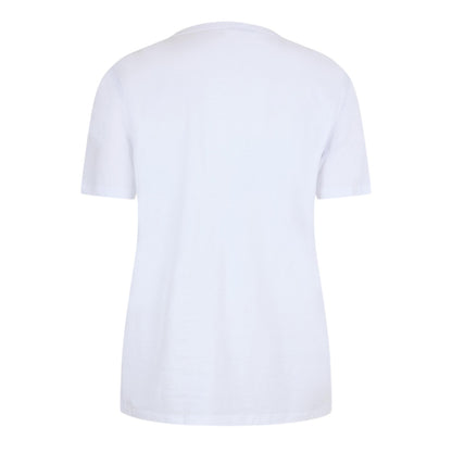 White - Back - Hugo Mens Naolo T-Shirt