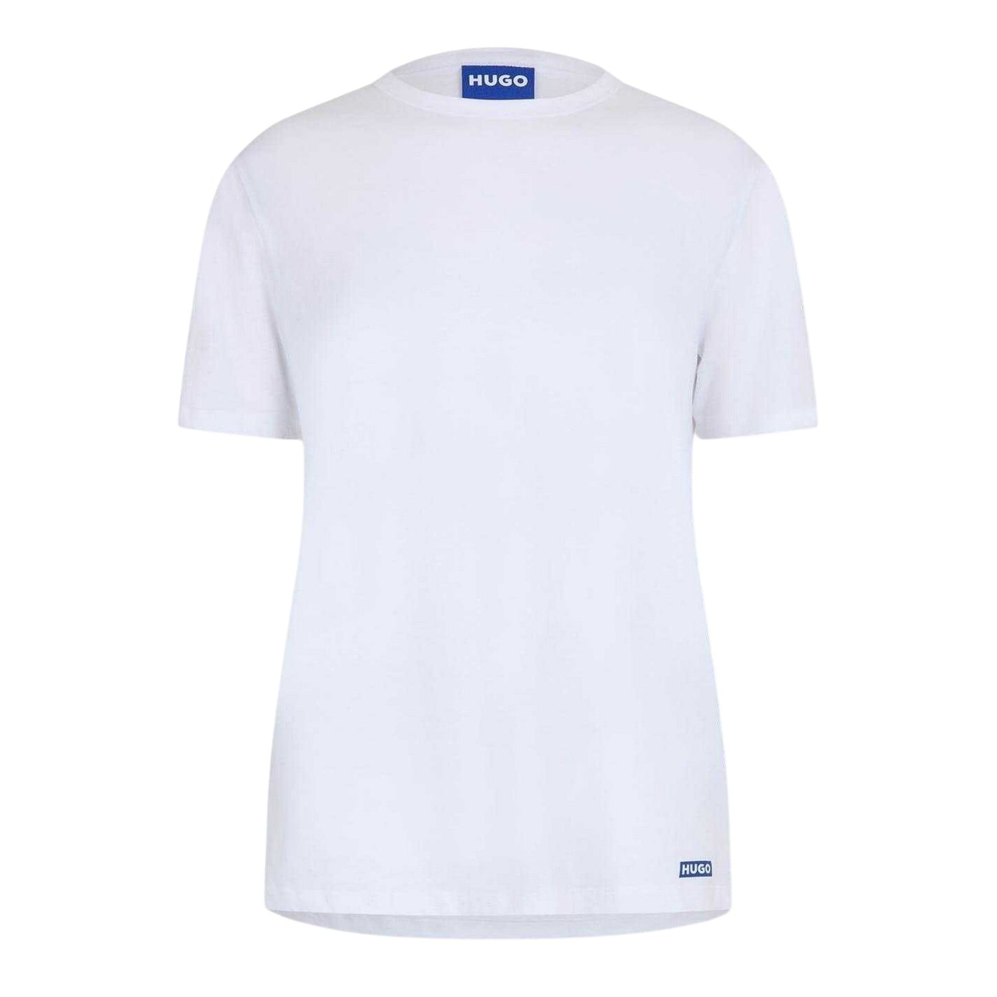 White - Front - Hugo Mens Naolo T-Shirt