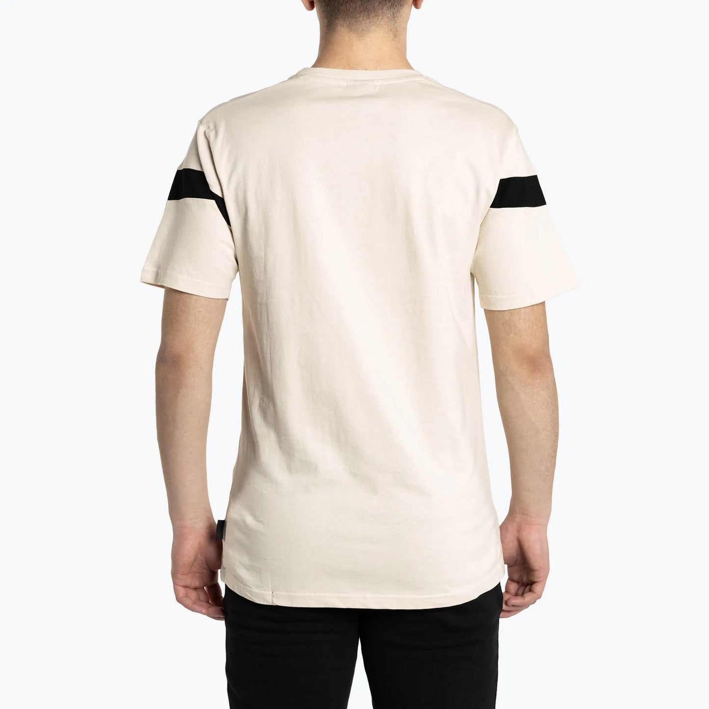Off White - Back - Ellesse Mens Caserio T-Shirt