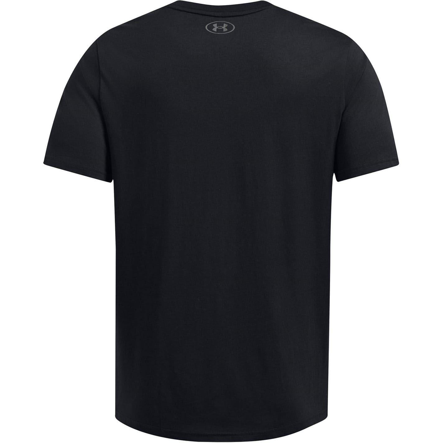 Black - Back - Under Armour Mens Project Rock Payoff Graphic T-Shirt
