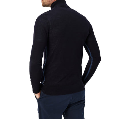 Navy - Lifestyle - Ted Baker Unisex Adult Tooting Quarter Zip Sweatshirt