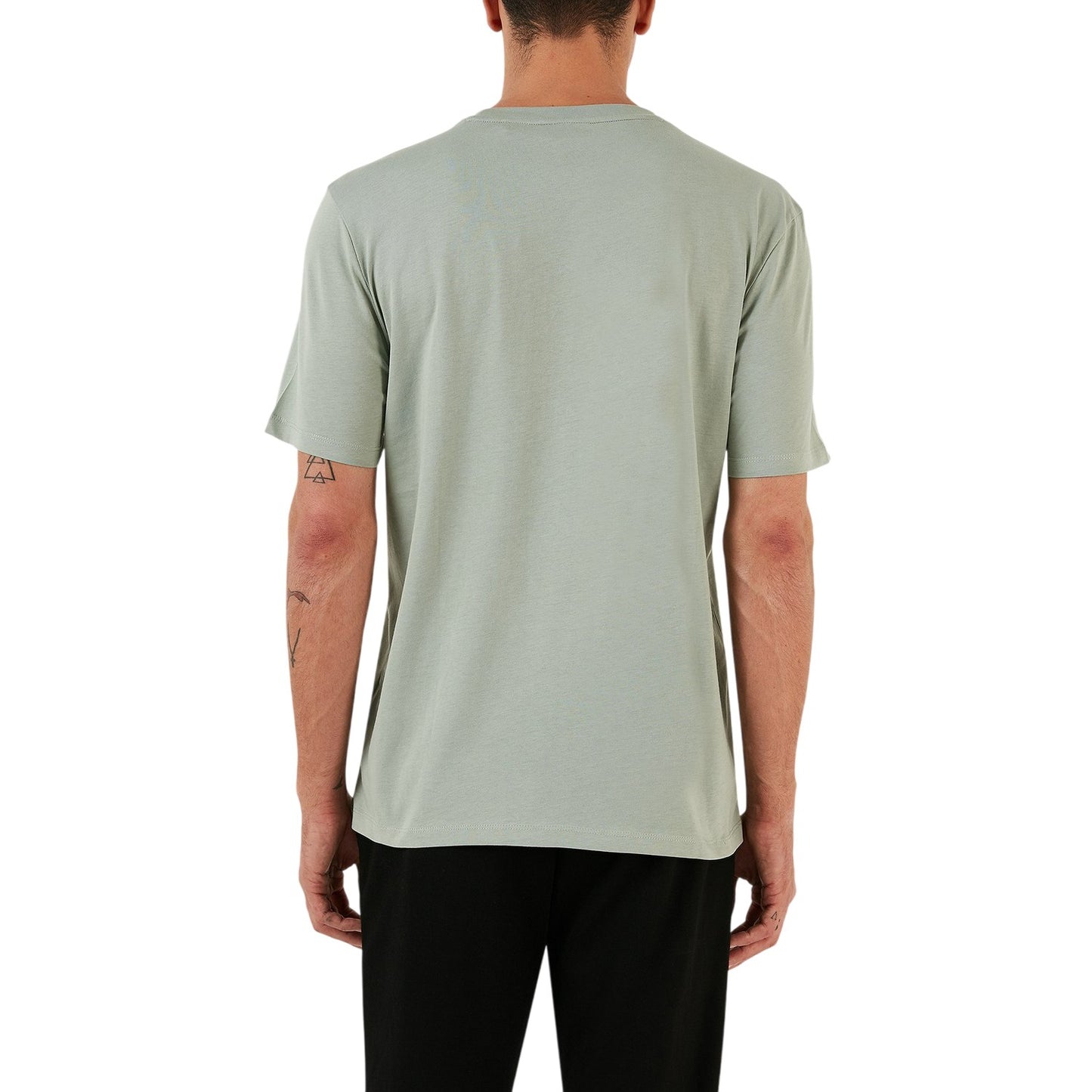 Light Green - Back - Hugo Mens Dulive T-Shirt