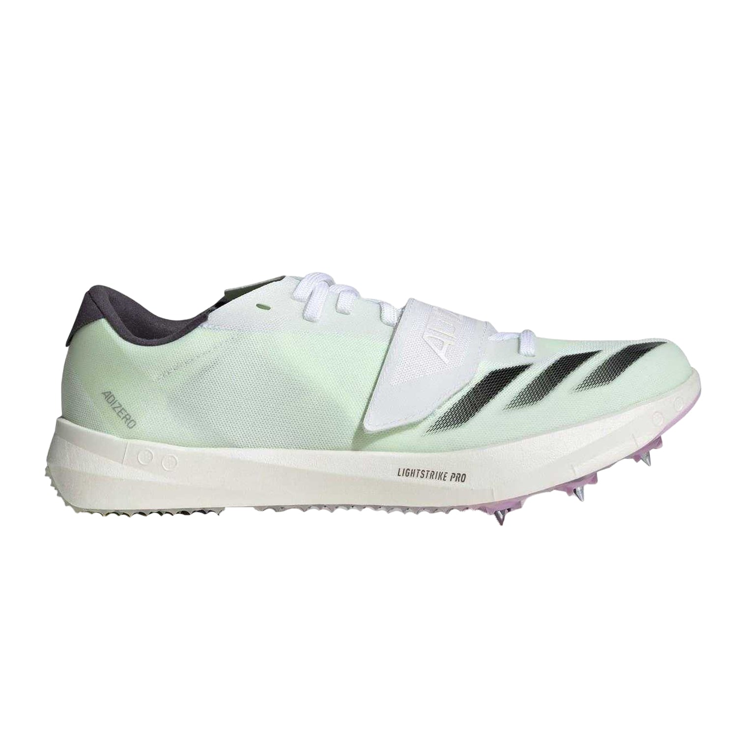 White - Front - Adidas Mens Adizero Spike Trainer