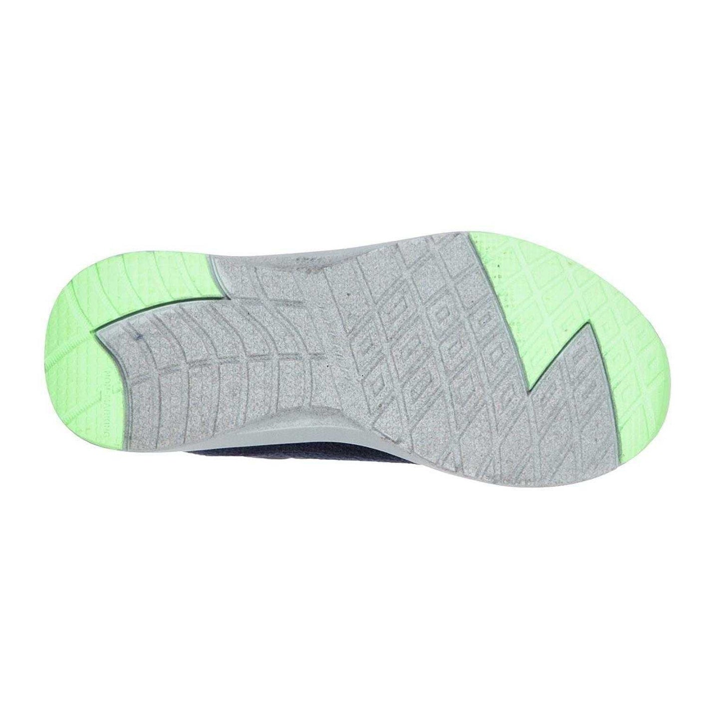 Navy Blue-Lime - Lifestyle - Skechers Childrens-Kids Dyna Tread Trainers