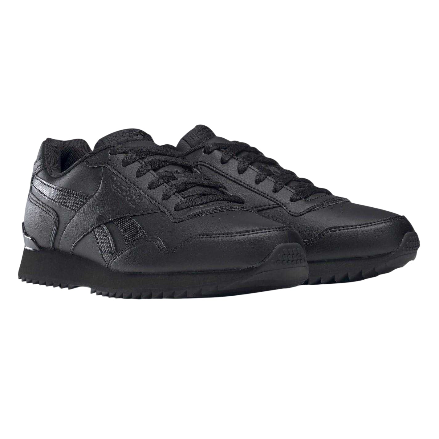 Triple Black - Lifestyle - Reebok Mens Royal Glide Classic Trainers