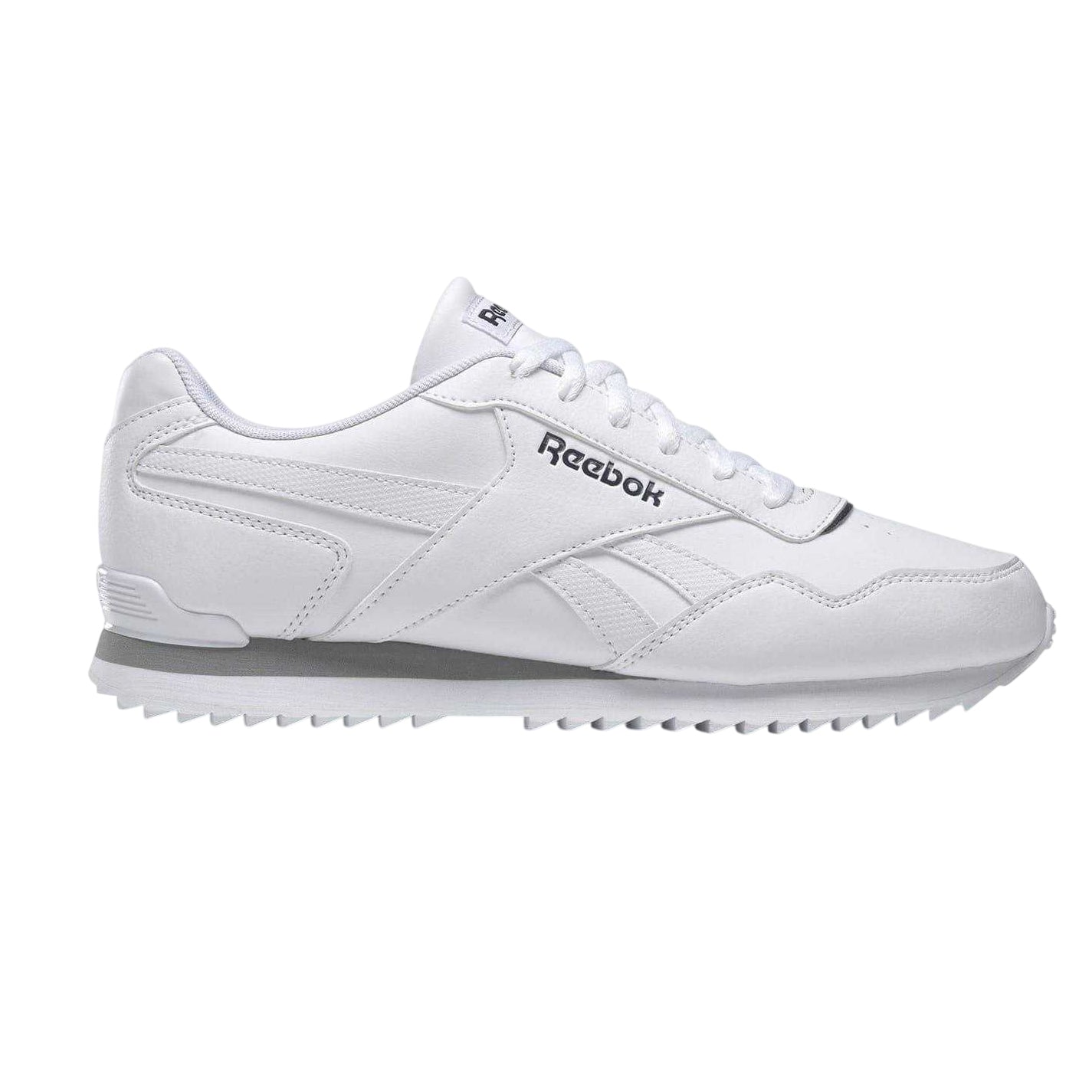 White - Front - Reebok Mens Royal Glide Classic Trainers