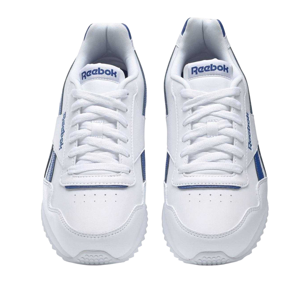 White-Blue - Lifestyle - Reebok Mens Royal Glide Classic Trainers