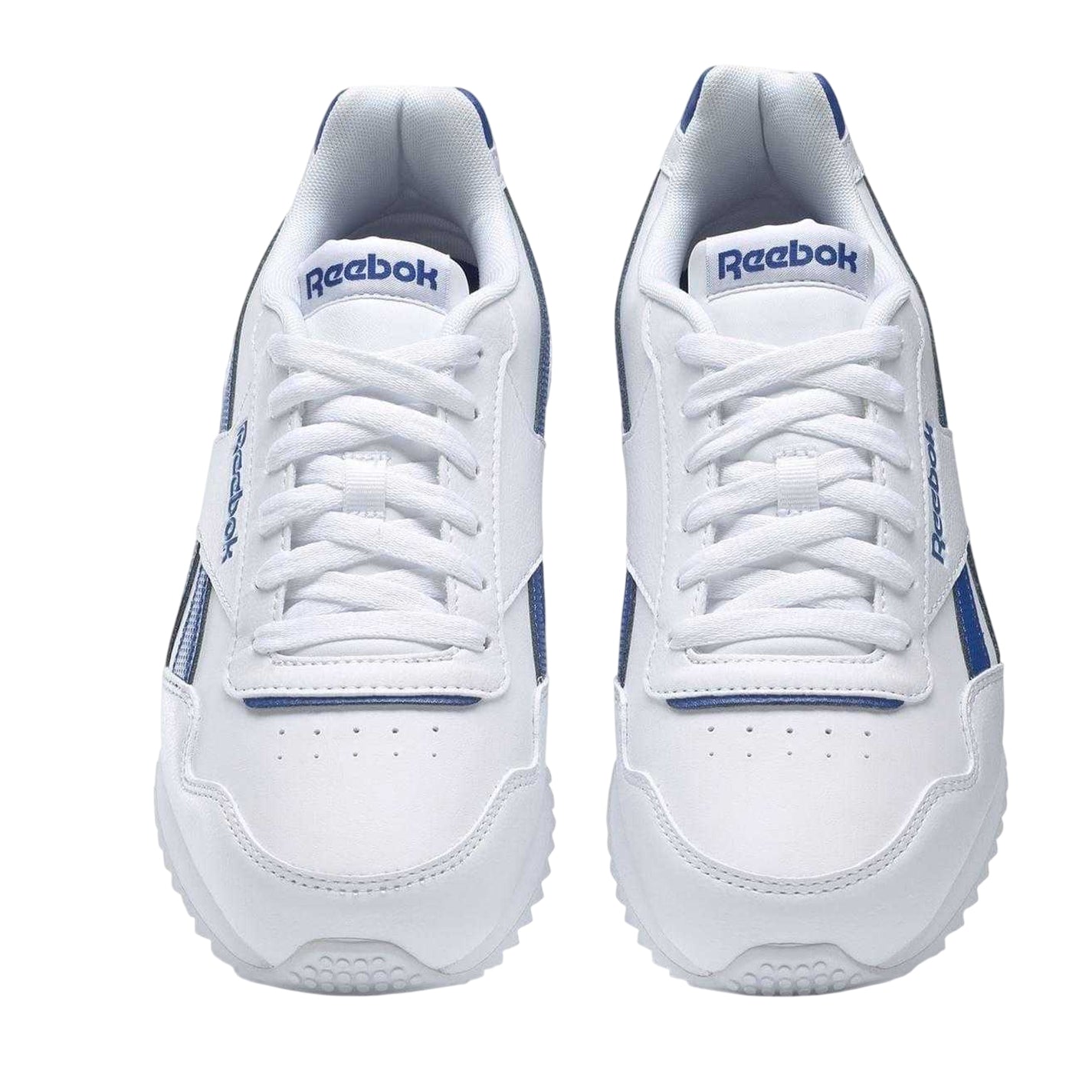 White-Blue - Lifestyle - Reebok Mens Royal Glide Classic Trainers