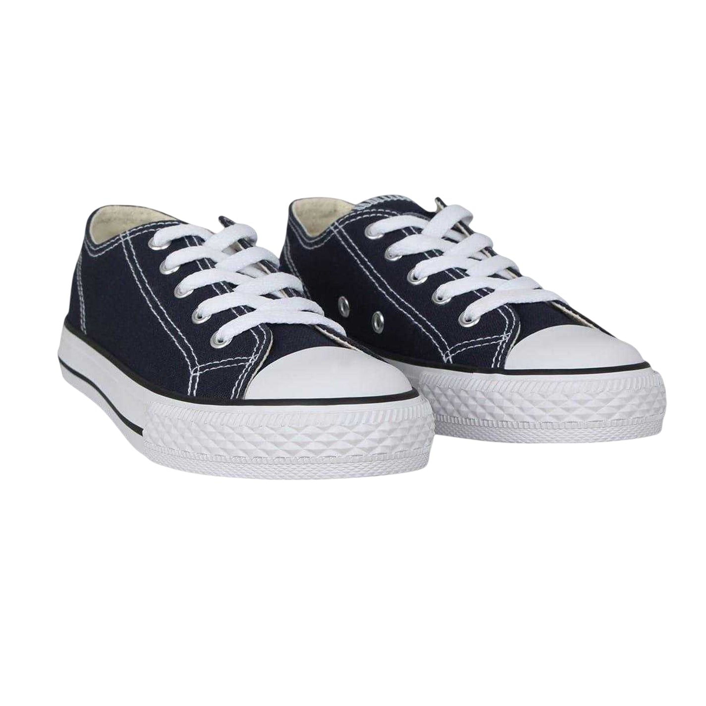 Navy - Lifestyle - SoulCal Childrens-Kids Classic Canvas Trainers