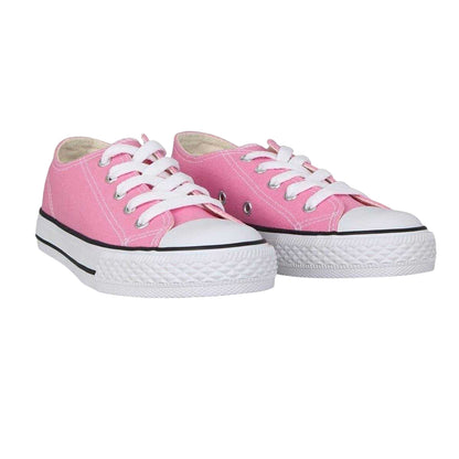 Pink - Pack Shot - SoulCal Childrens-Kids Classic Canvas Trainers