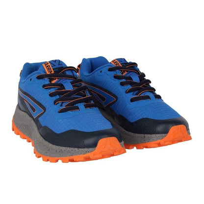 Blue-Orange - Pack Shot - Karrimor Boys Tempo Trail Trainers