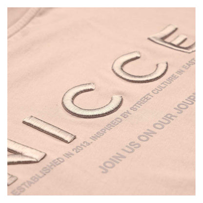 Ash Grey - Lifestyle - Nicce Mens Essential Crew Neck Oversized T-Shirt